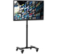 Black Rolling TV Cart for 13 to 50 inch Screens I390