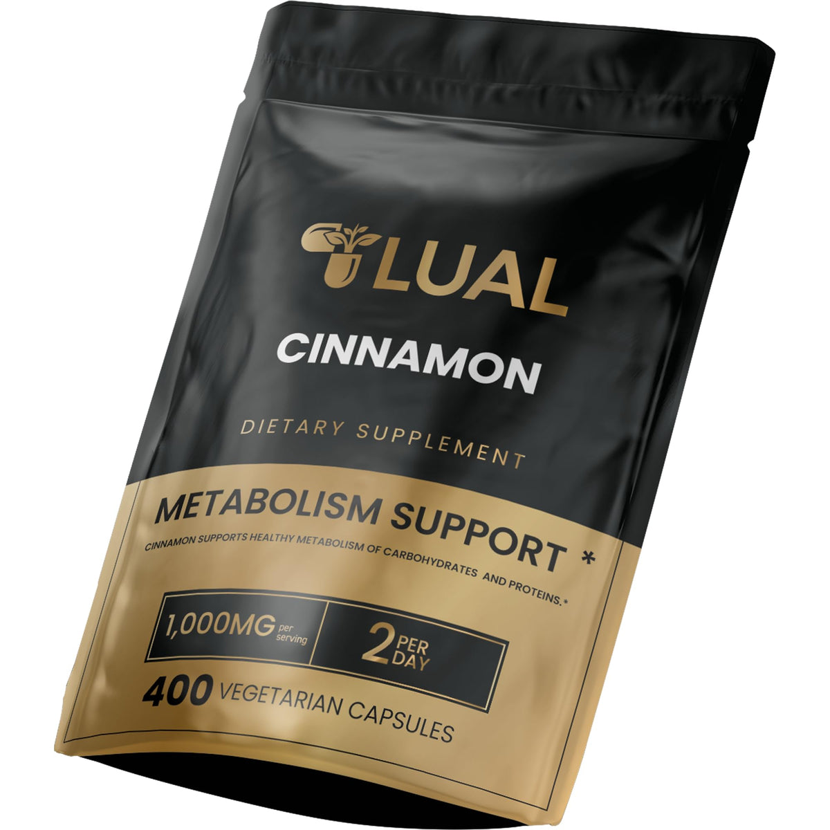 Cinnamon Supplement 1000mg 400 Vegetarian Capsules V30185