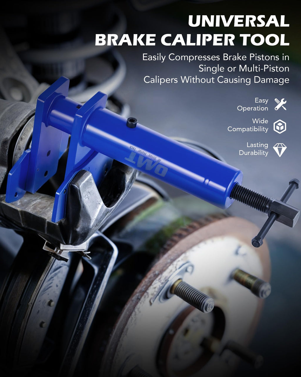 Brake Caliper Piston Compressor Tool I856