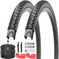 Foldable Road Bike Tires and Inner Tubes 2-Pack J177162