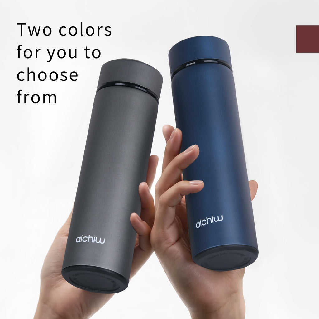 Vacuum Insulated 304 Stainless Steel Travel Mug with Lid 16 Oz Leak-Proof Tumbler K85742