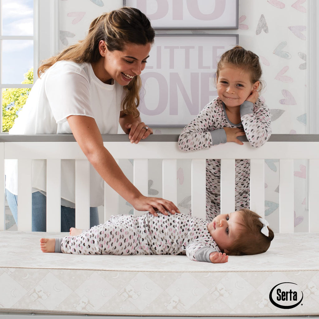 2-Stage Baby Crib and Toddler Mattress S240201