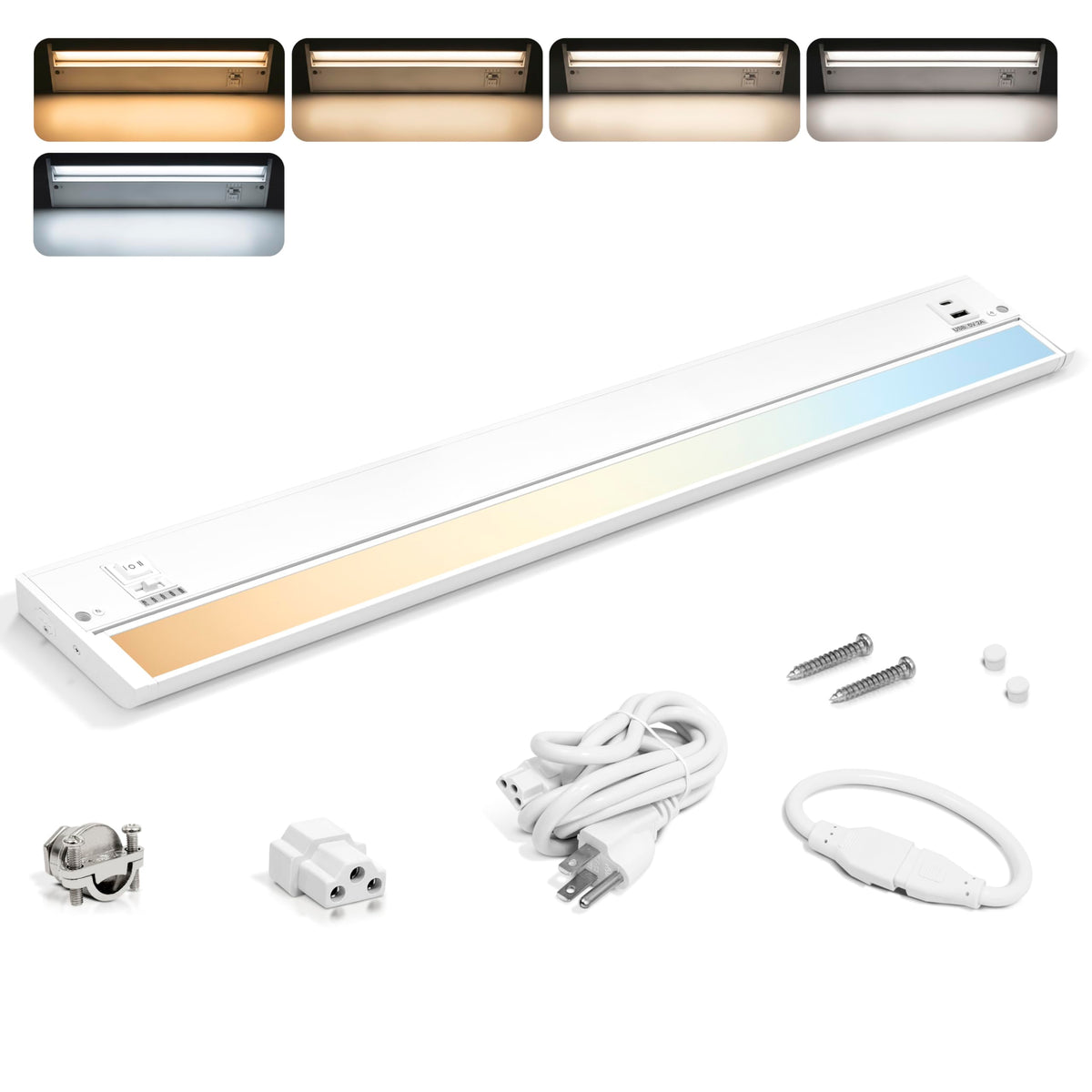 LED Under Cabinet Lighting 24 Inch White T44964