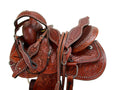 Tooled Leather Western Horse Saddle 15 16 17 18 Q3018