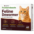 Cat Dewormer Tablets for Tapeworms, Roundworms & Hookworms E9060
