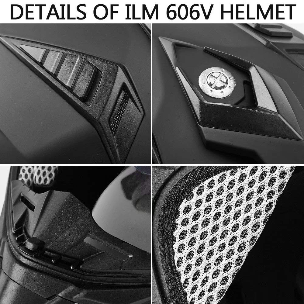 Full Face Dirt Bike ATV Helmet DOT Certified N8245