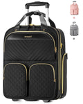 Underseat Carry On Luggage with Wheels G999