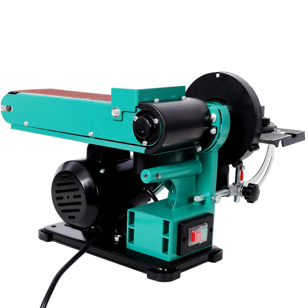 Belt Disc Sander 4x36 & 6 Inch Benchtop Cast Iron Base C786