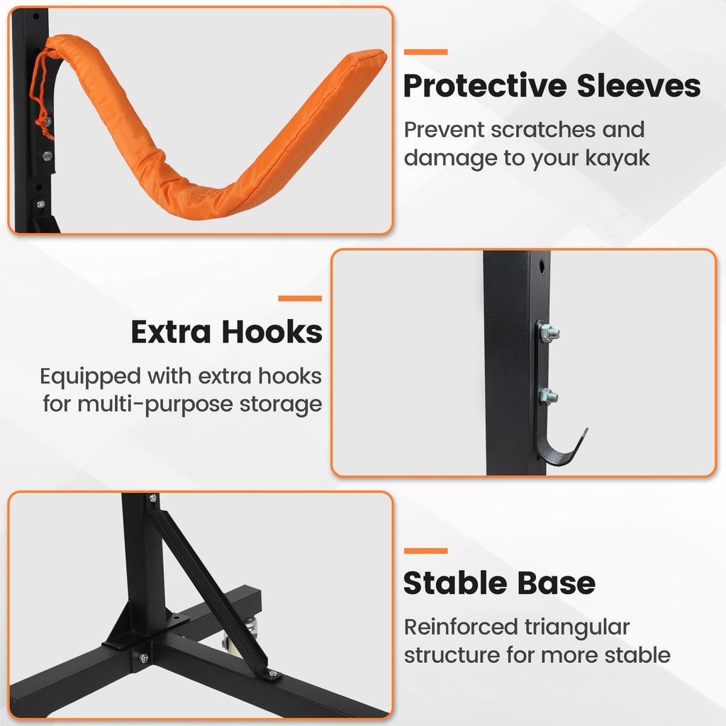Freestanding Kayak Storage Rack Y73592
