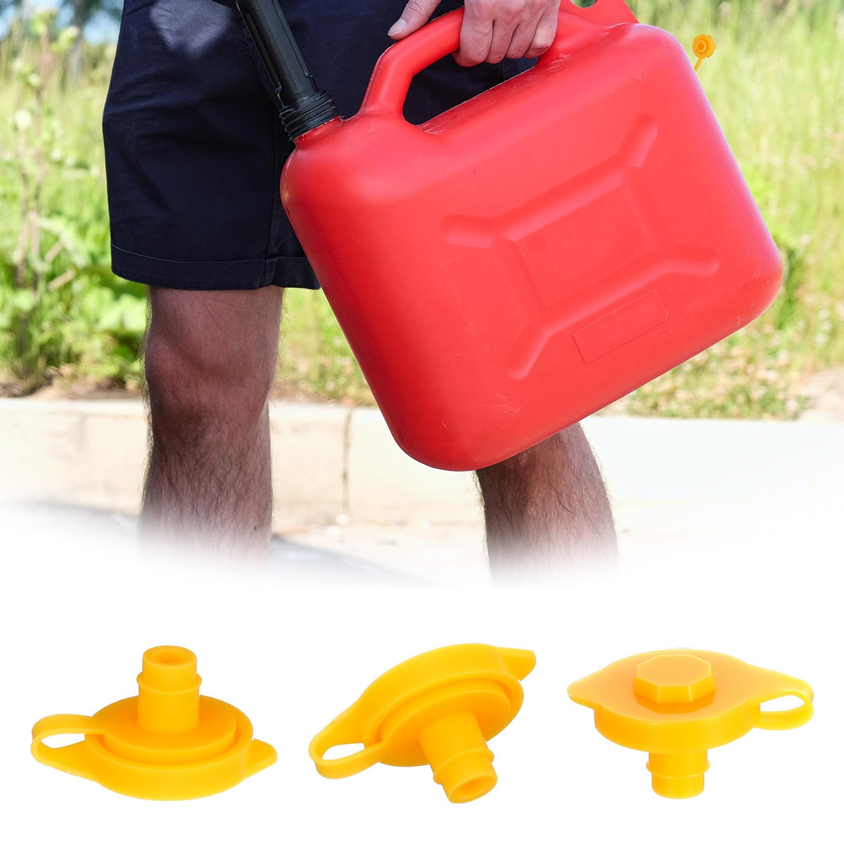 12PCS Yellow Gas Can Vents M321