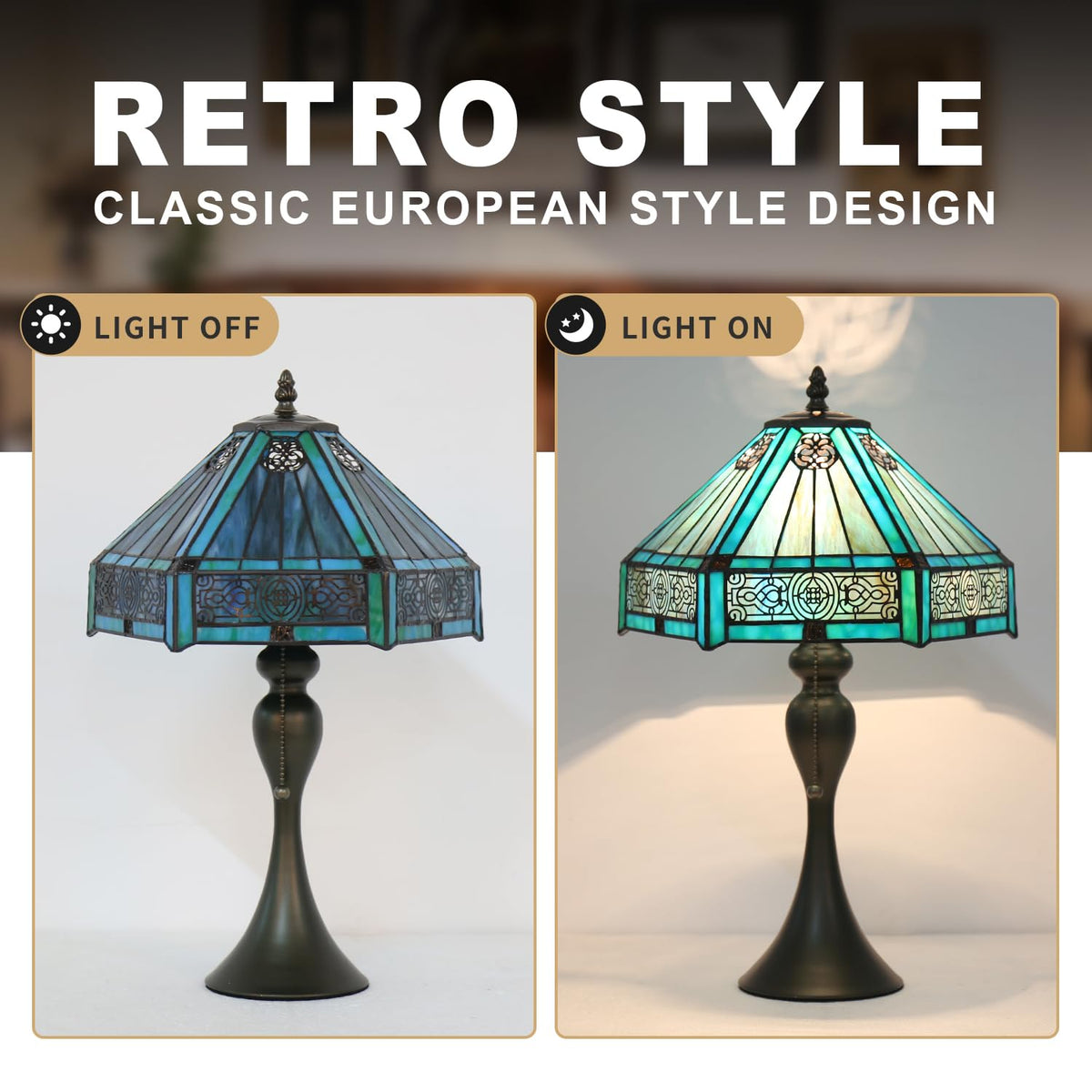 Stained Glass Table Lamp O289552