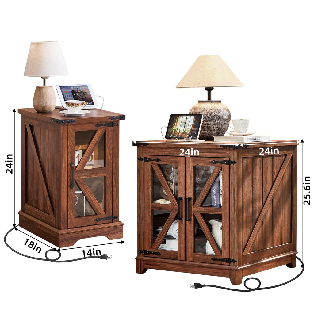 End Table Set 2 with Charger C779812