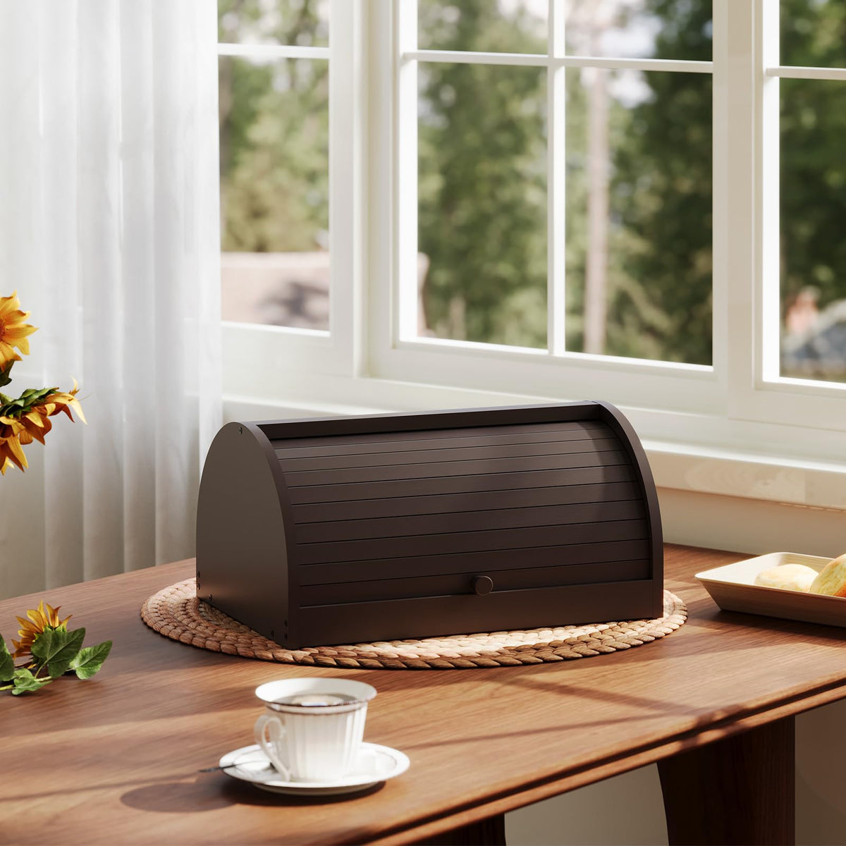 Roll-Top Bread Box I676