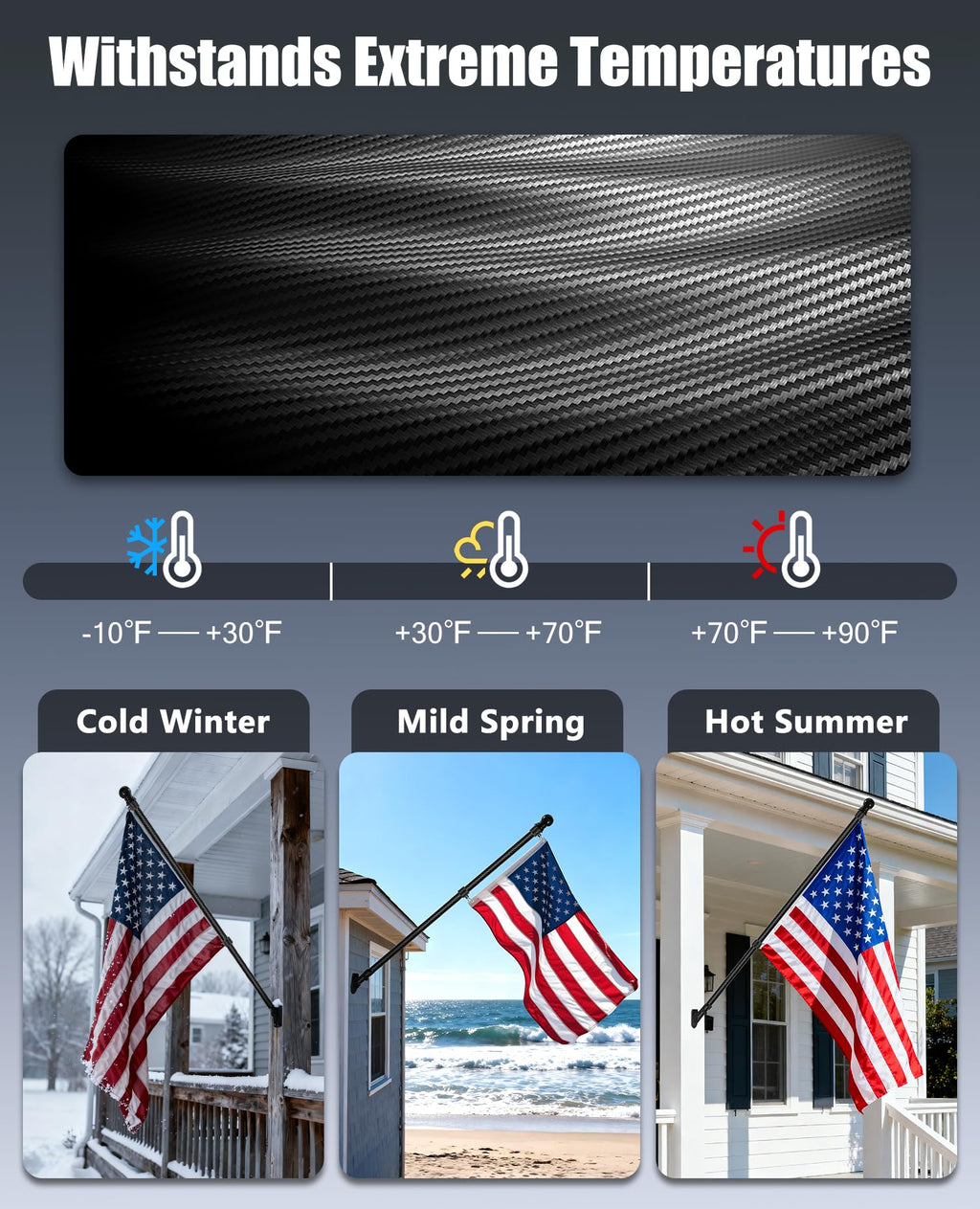 Carbon Fiber Flag Pole P9279