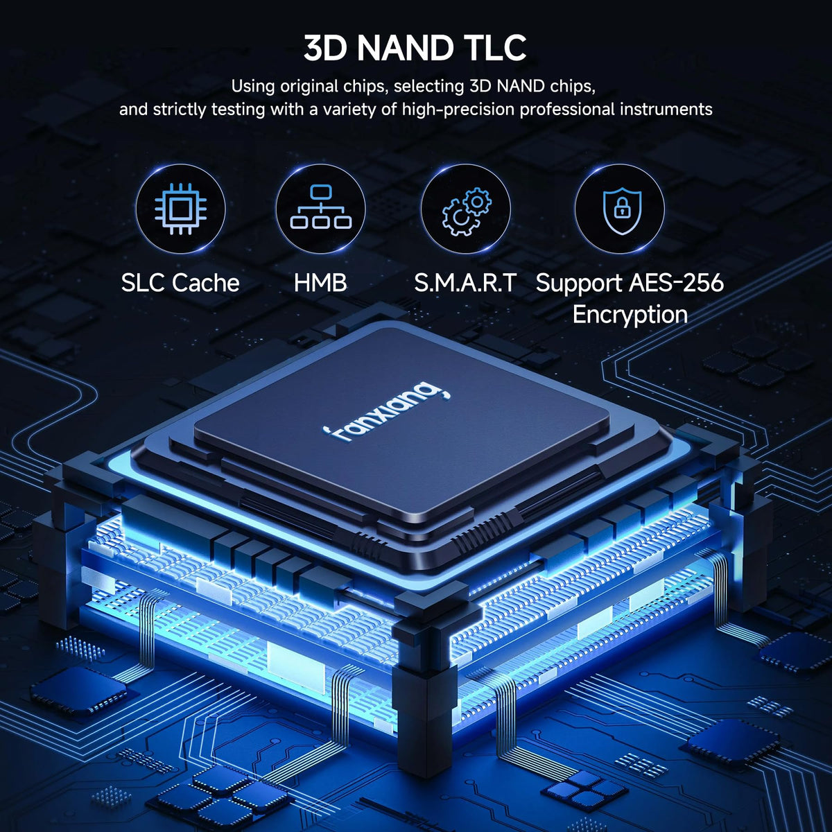 2TB NVMe M.2 PCIe 4.0 Internal SSD with Heatsink P15428
