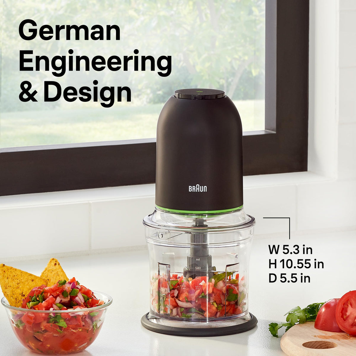 4 Cup Two Speed Pulse Mini Food Processor W9176