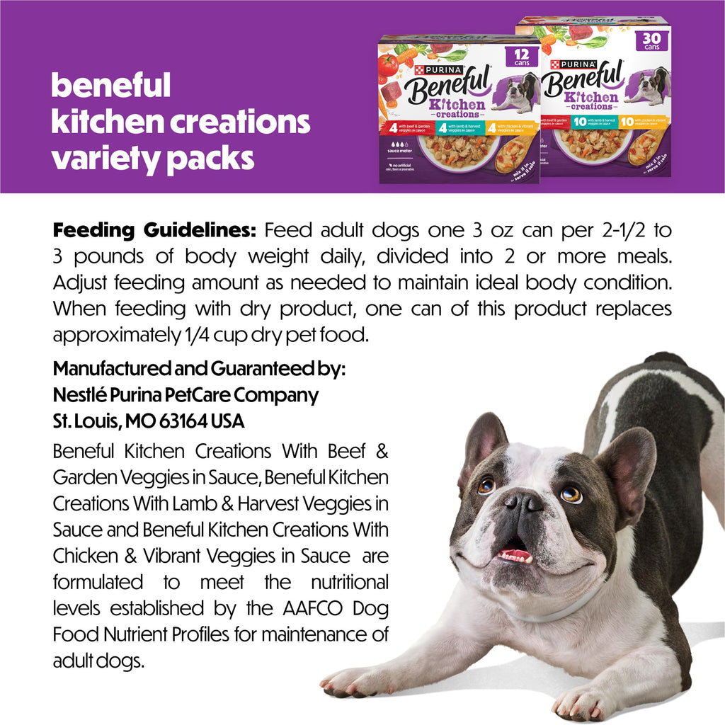 Wet Dog Food Variety Pack 30 3 oz Cans G776