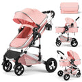 2 in 1 Convertible Baby Stroller, Diaper Bag, Pink R469885
