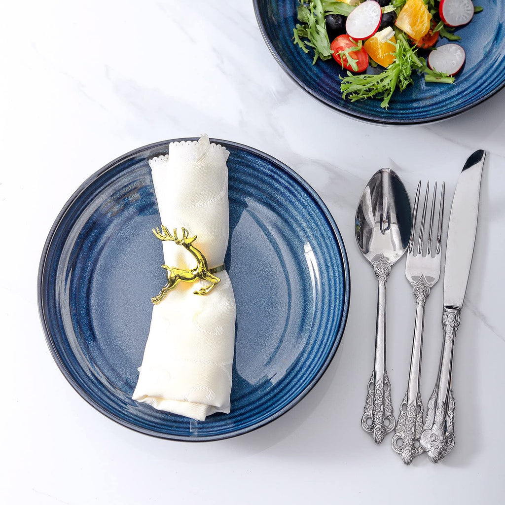 32 Oz Ceramic Serving Bowls Set of 4 H910