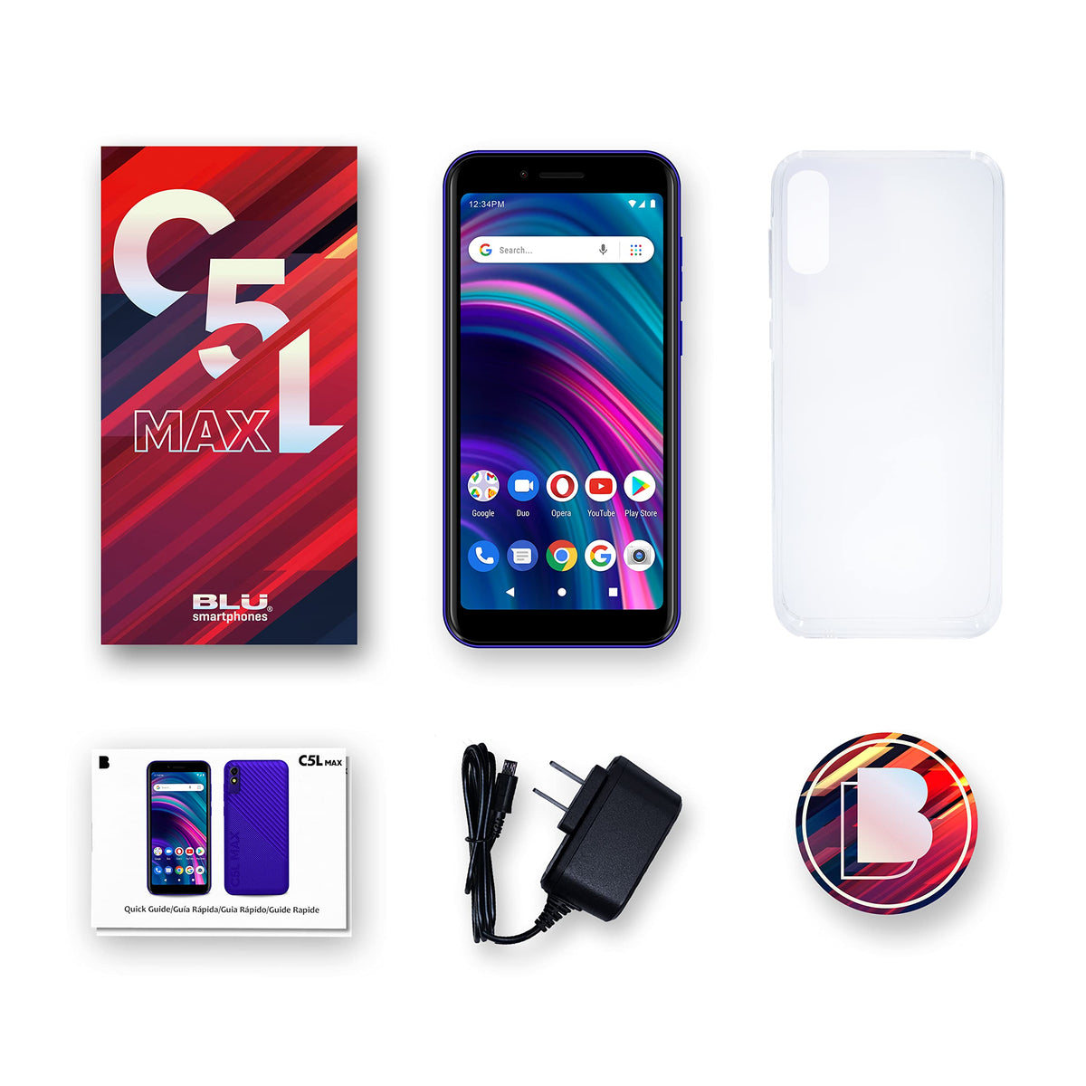 GSM Unlocked 5.7” Display 16/2GB Black M9757