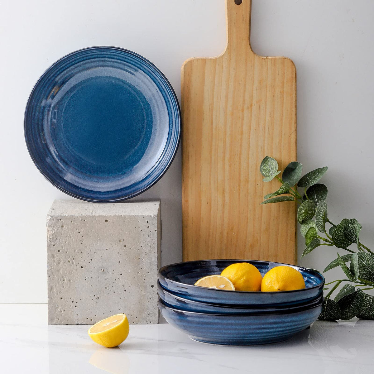32 Oz Ceramic Serving Bowls Set of 4 H910