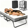 Folding Bed with Mattress 75" x 31" 5" Memory Foam F517923