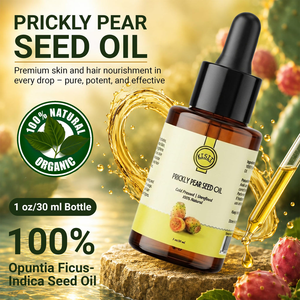 Prickly Pear Seed Oil 1 oz Glass Bottle D9212