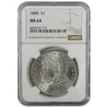 1888 Morgan Silver Dollar MS 64 Uncirculated $1 Coin Z319