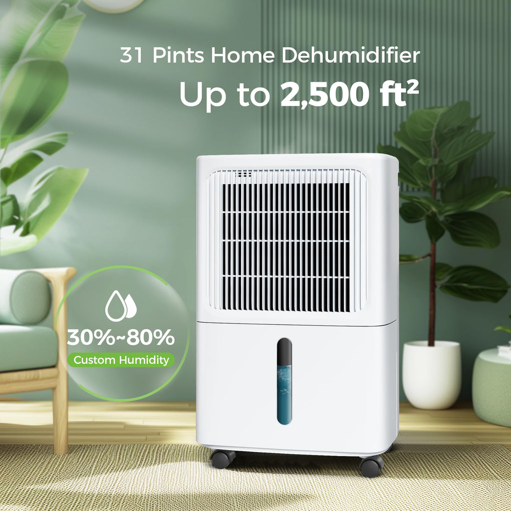 2,500 Sq.Ft 34 Pint Dehumidifier B339