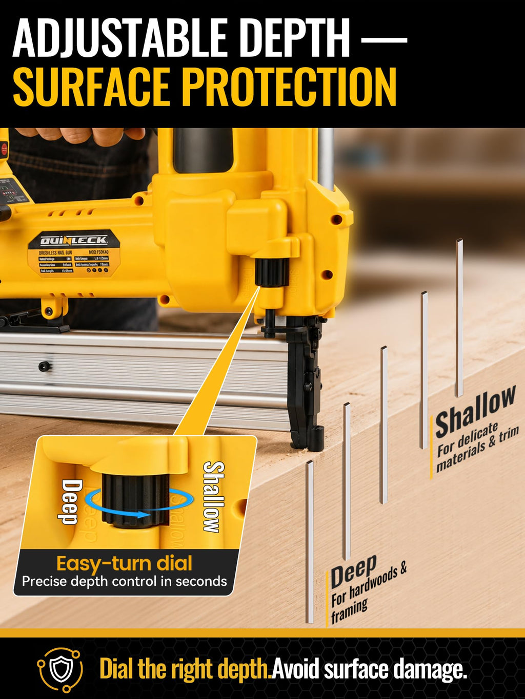 2-in-1 Brad Nailer Staple Gun N85879