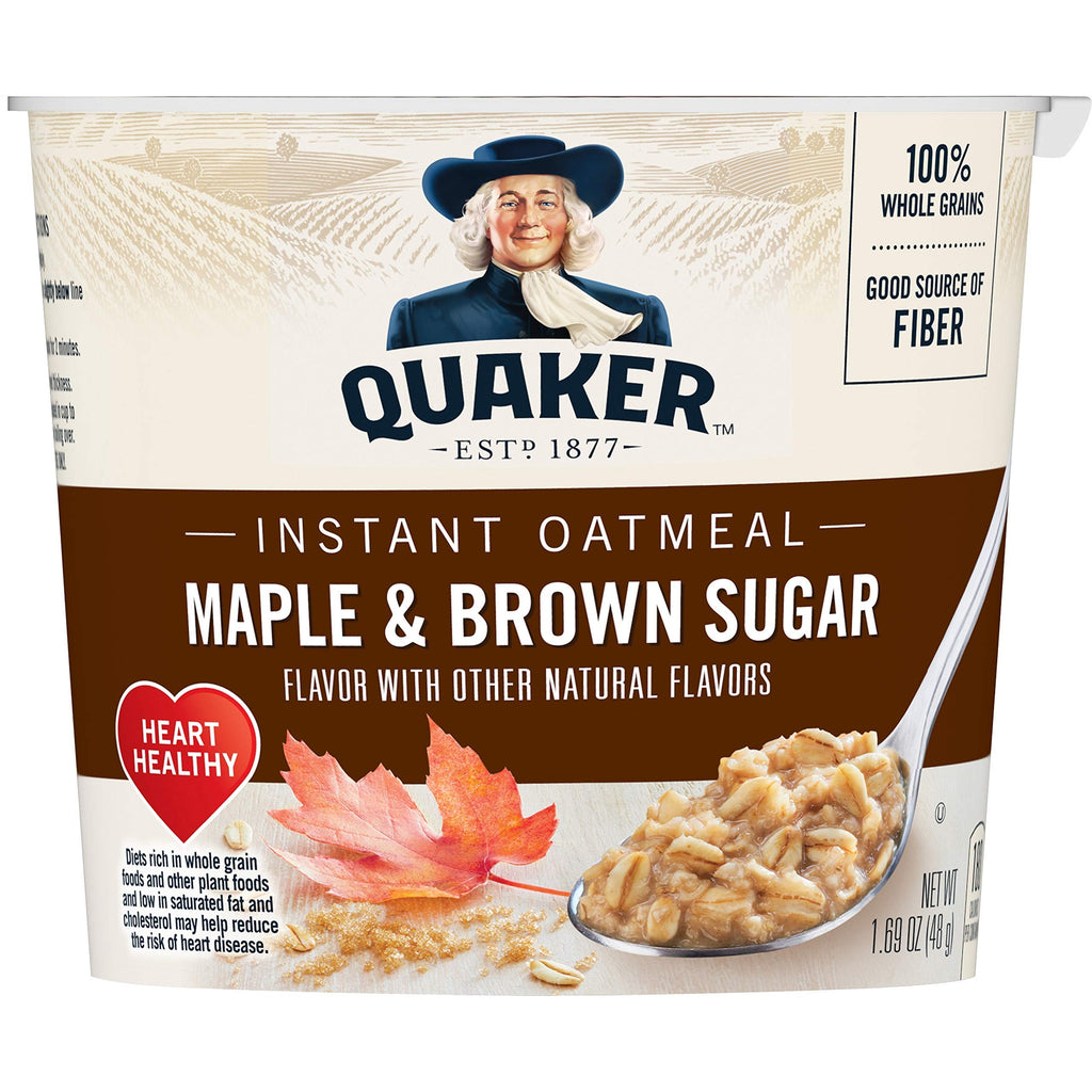 Instant Oatmeal Maple Brown Sugar 1.69oz Pack of 3 U979