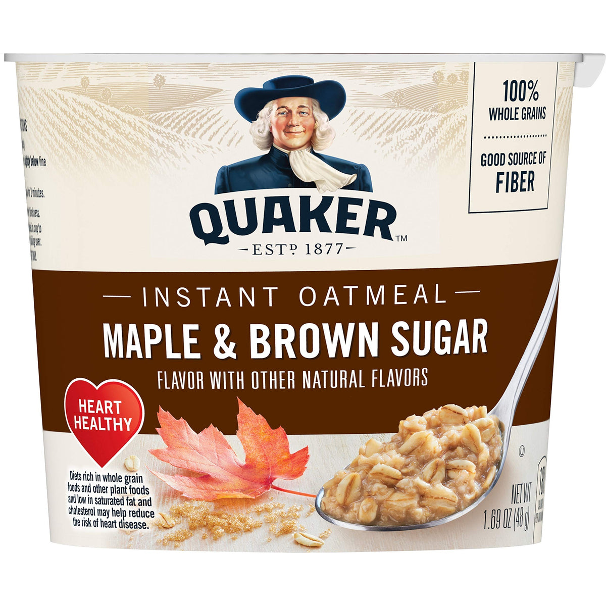 Instant Oatmeal Maple Brown Sugar 1.69oz Pack of 3 U979