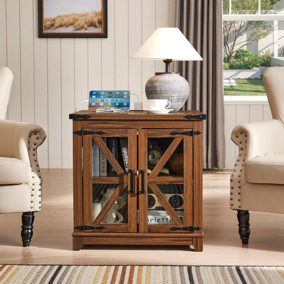 End Table Set 2 with Charger C779812
