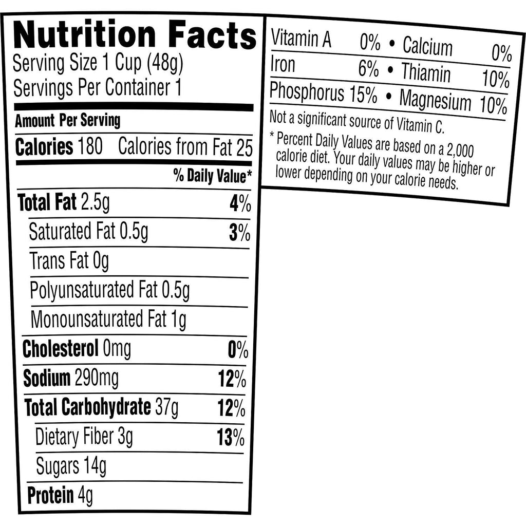 Instant Oatmeal Maple Brown Sugar 1.69oz Pack of 3 U979
