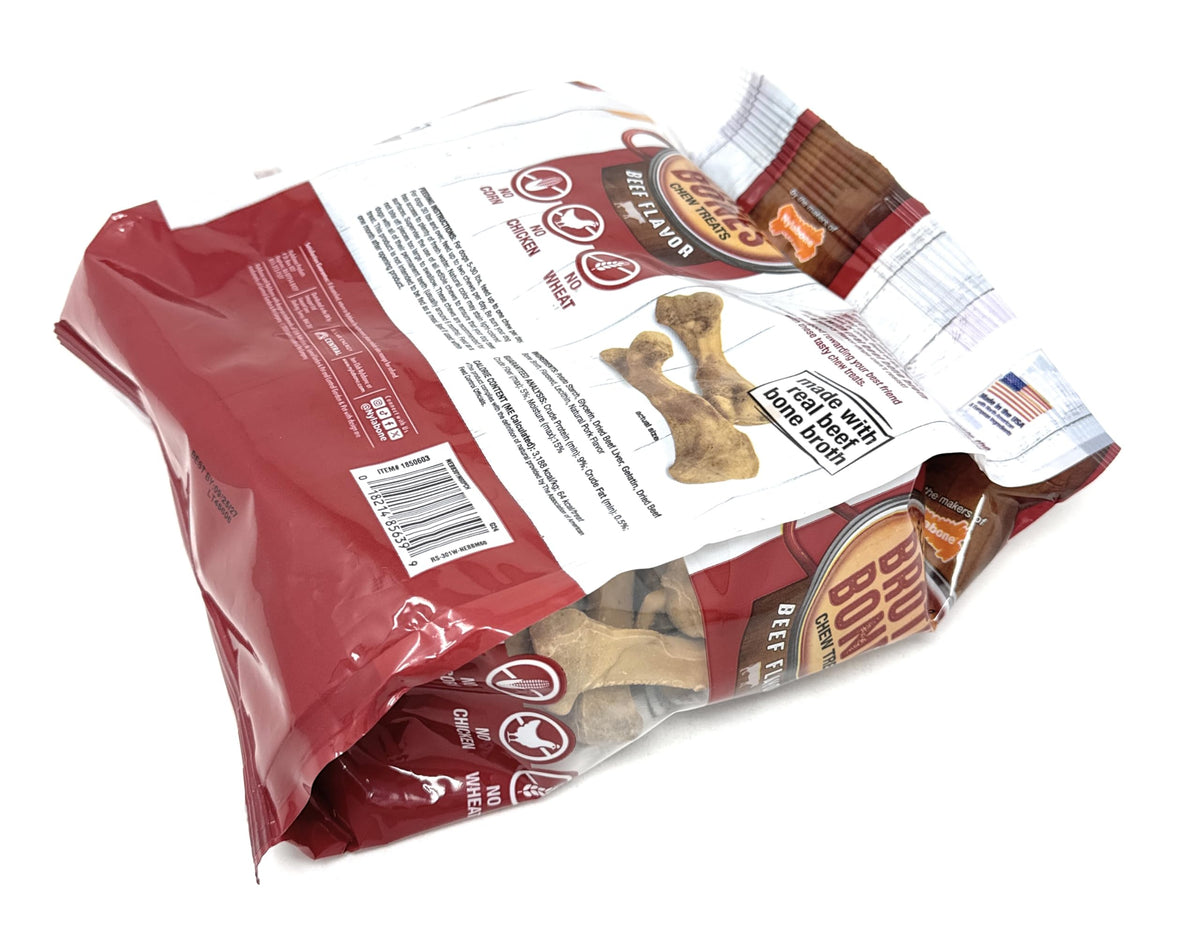 Beef Broth Bones for Dogs 60 Count U3048