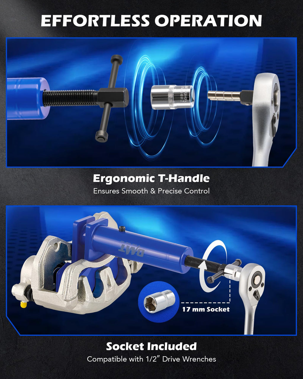 Brake Caliper Piston Compressor Tool I856