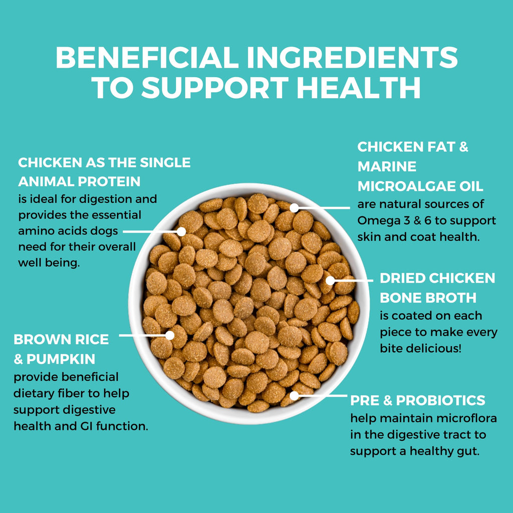 Limited Ingredient Chicken & Brown Rice Dog Food P1474