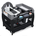 4 in 1 Foldable Pack and Play with Bassinet & Changing Table E8364