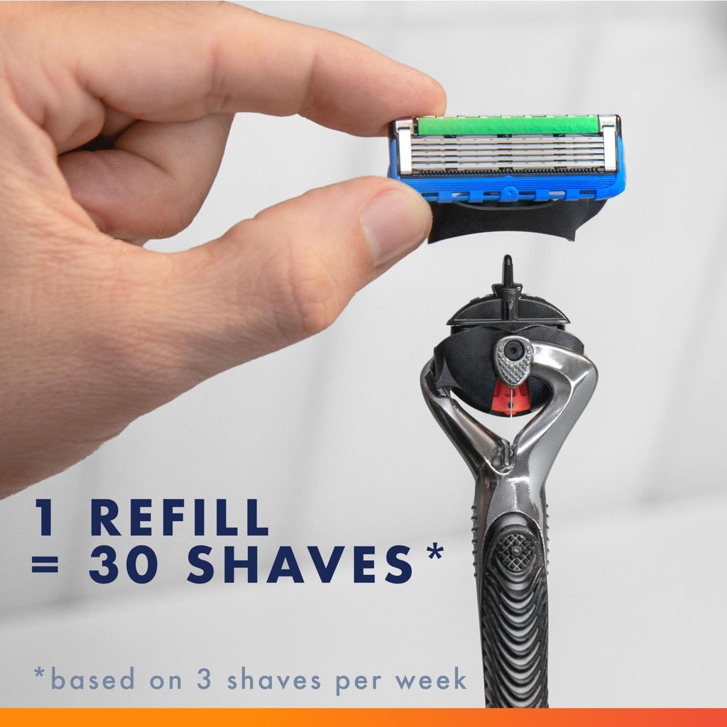 5-Blade Razor Refills, 9 Count G7696