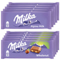 Chocolate Bars Variety Pack, Alpine Milk & Hazelnut, 10 - 3.52 oz Bars G371963