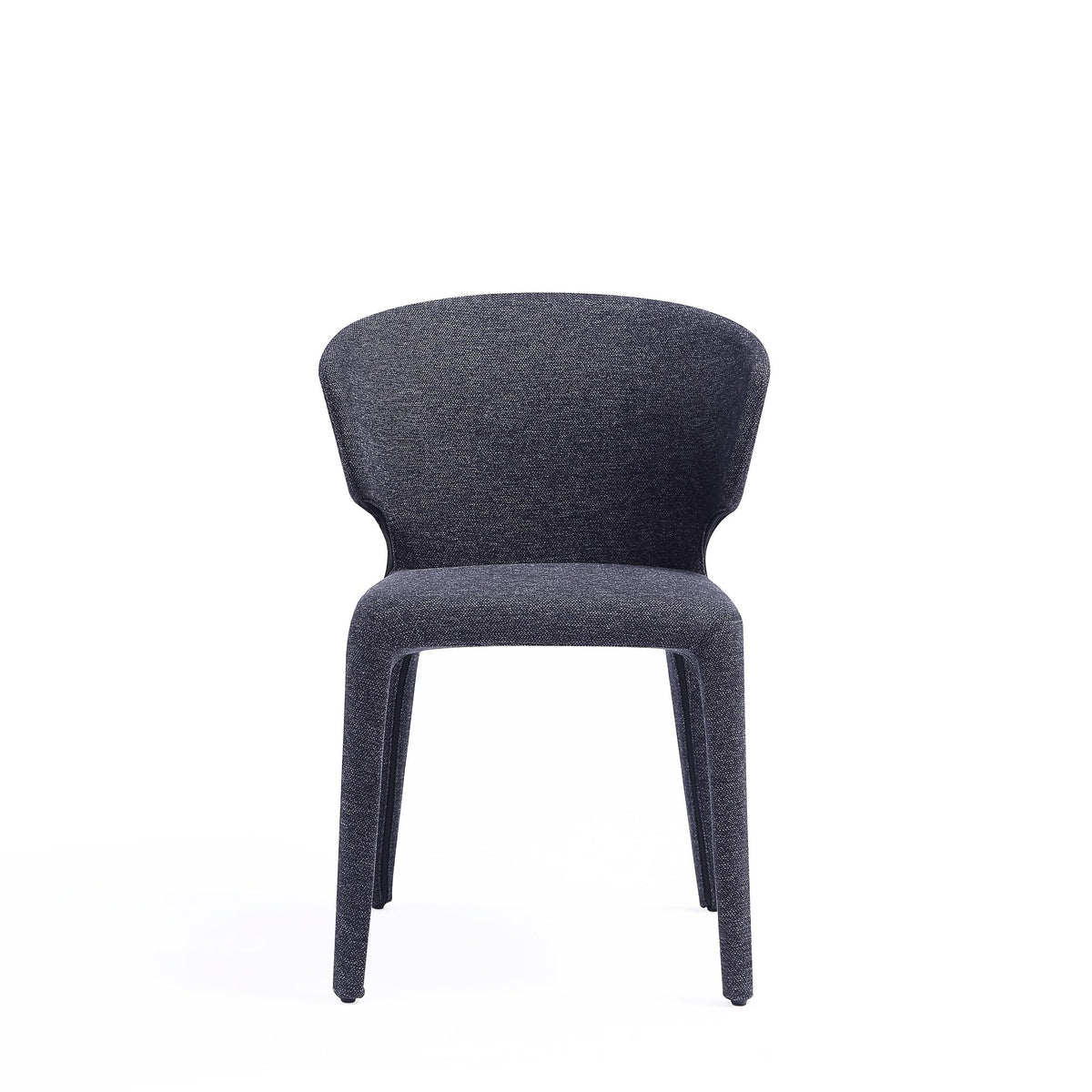 Black Upholstered Dining Chairs Set of 4 H1902