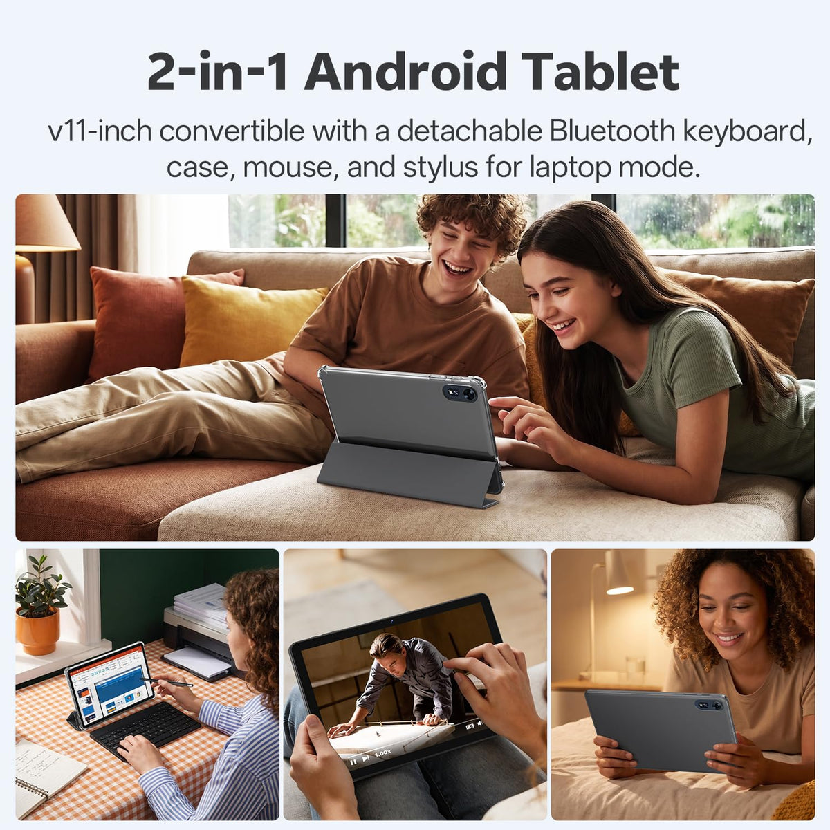 10 Inch Android Tablet with Keyboard W891