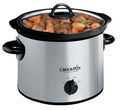 3-Quart Manual Slow Cooker Stainless Steel A89937
