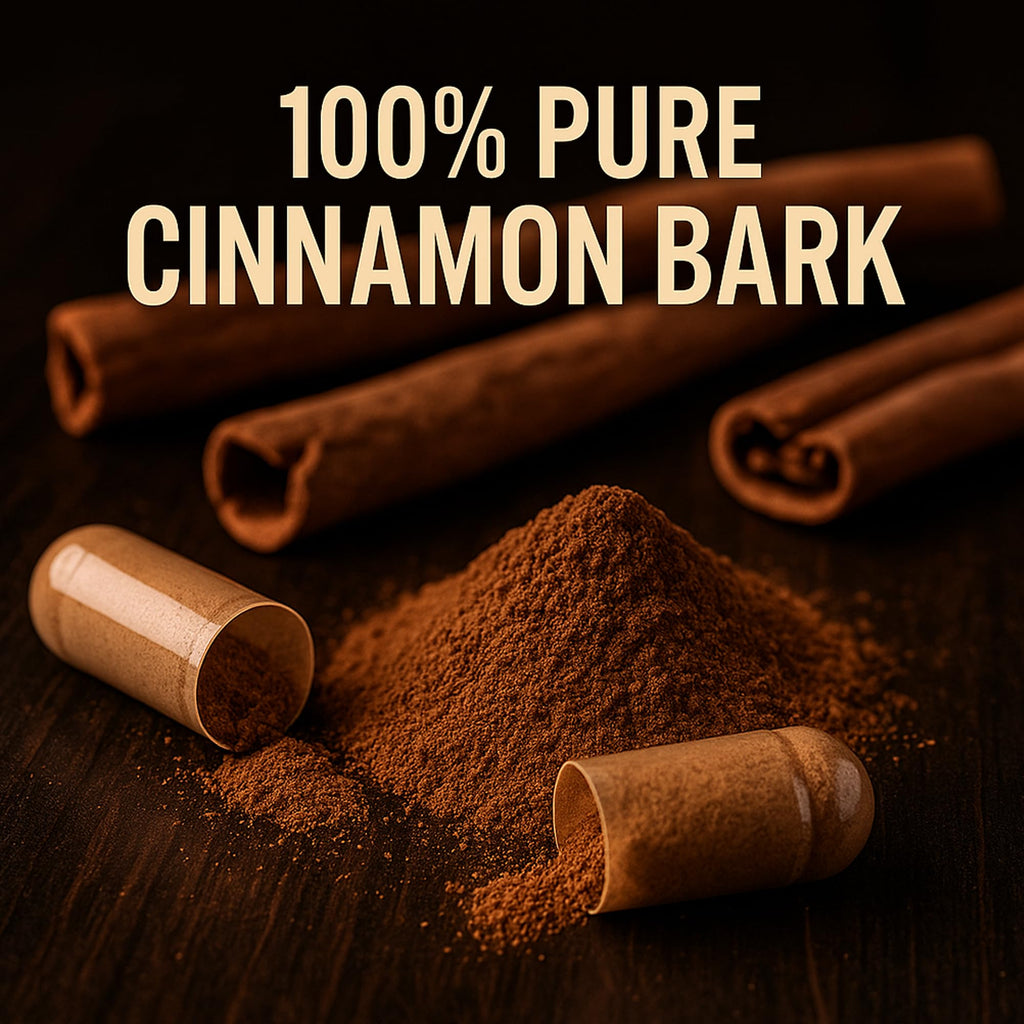 Cinnamon Supplement 1000mg 400 Vegetarian Capsules V30185