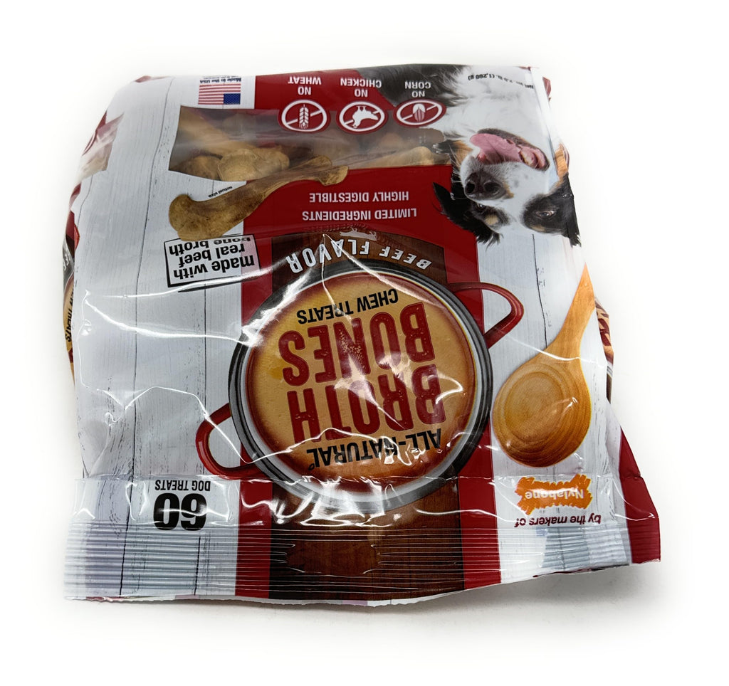 Beef Broth Bones for Dogs 60 Count U3048