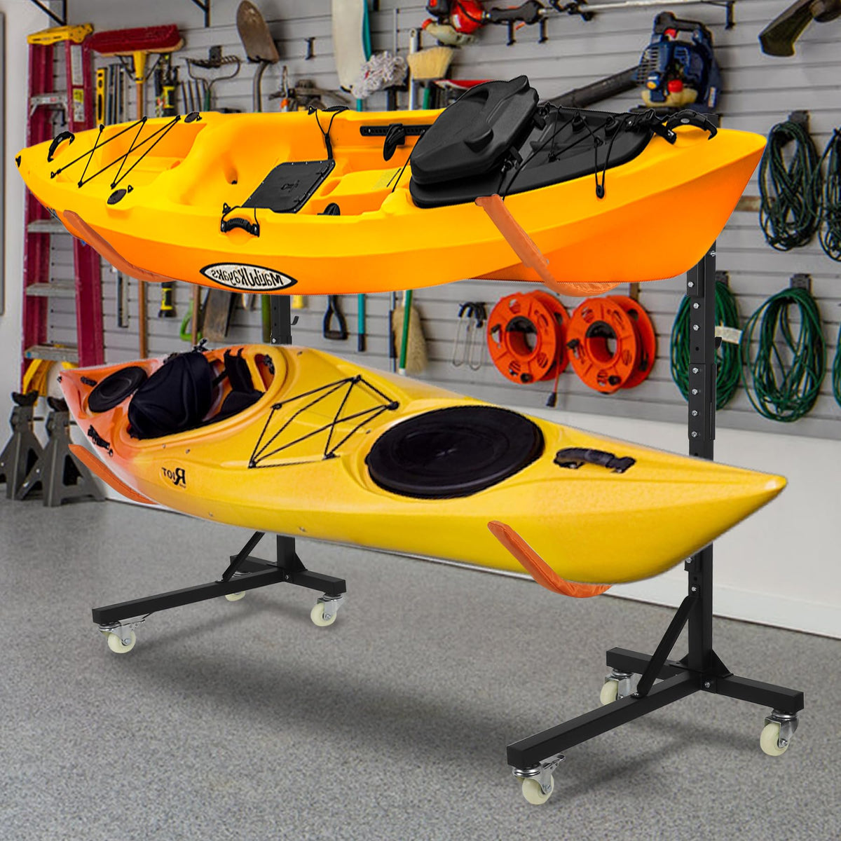 Freestanding Kayak Storage Rack Y73592