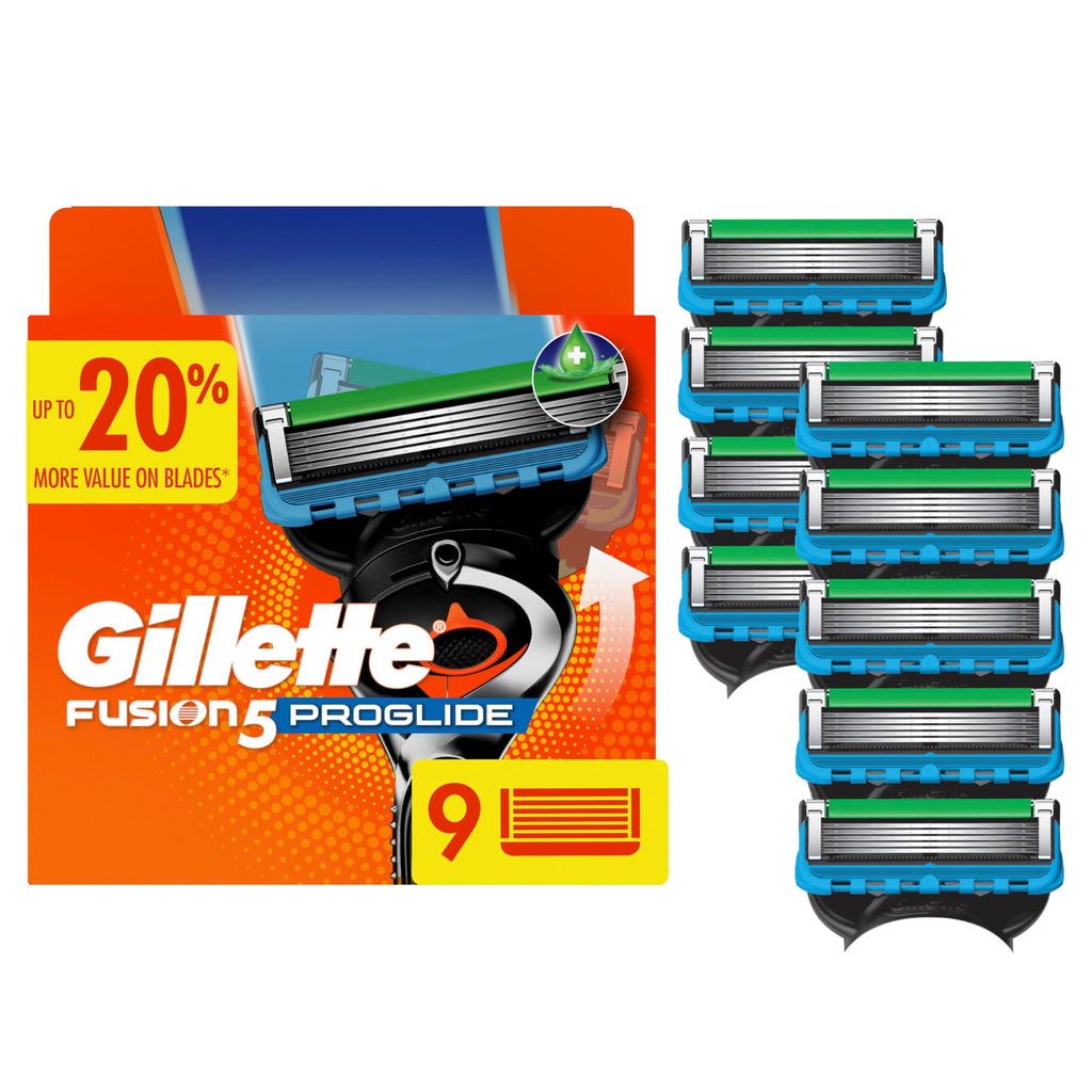 5-Blade Razor Refills, 9 Count G7696