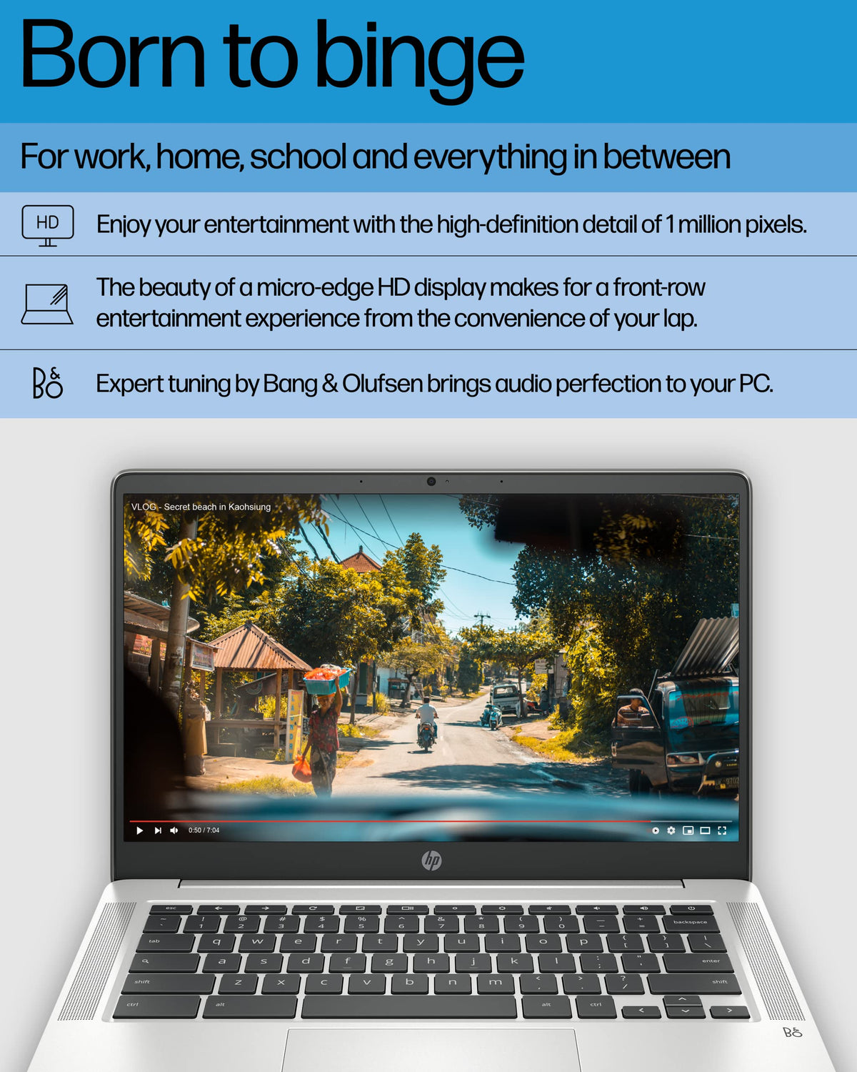 14 Laptop, Intel Celeron N4120, 4 GB RAM, 64 GB eMMC, Chrome OS, Mineral Silver M1517