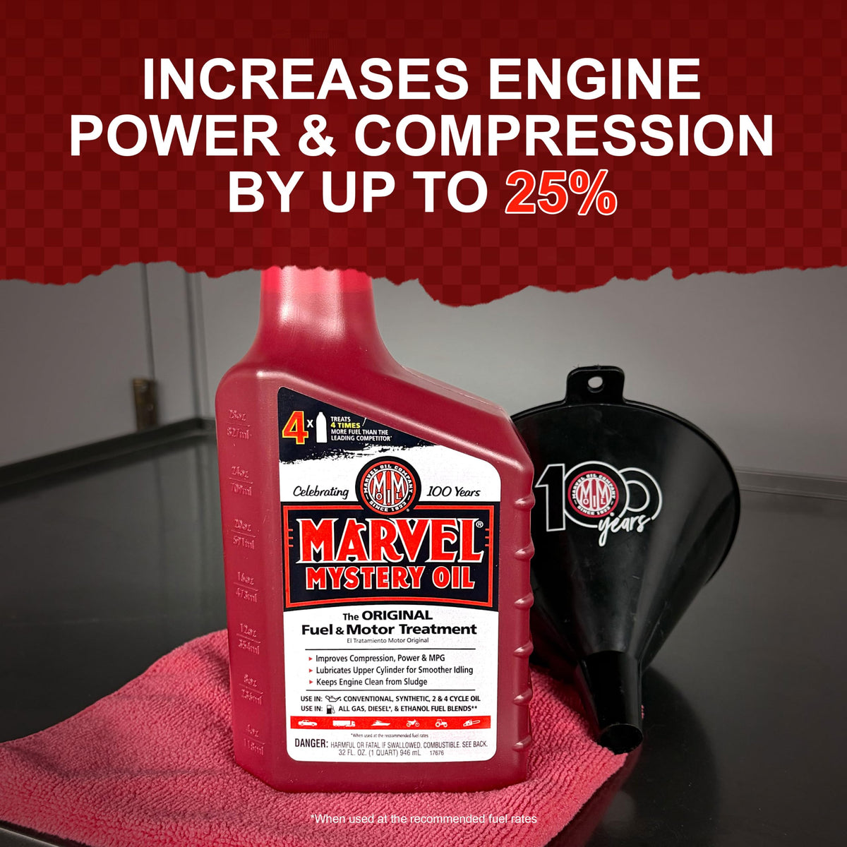 Motor Oil Treatment 16 oz Pack of 2 A867