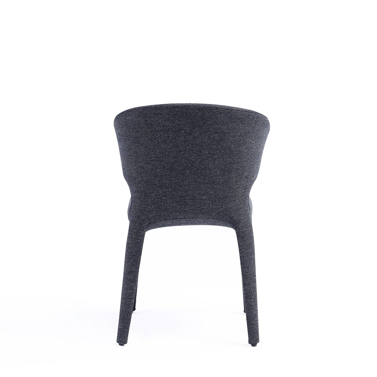 Black Upholstered Dining Chairs Set of 4 H1902